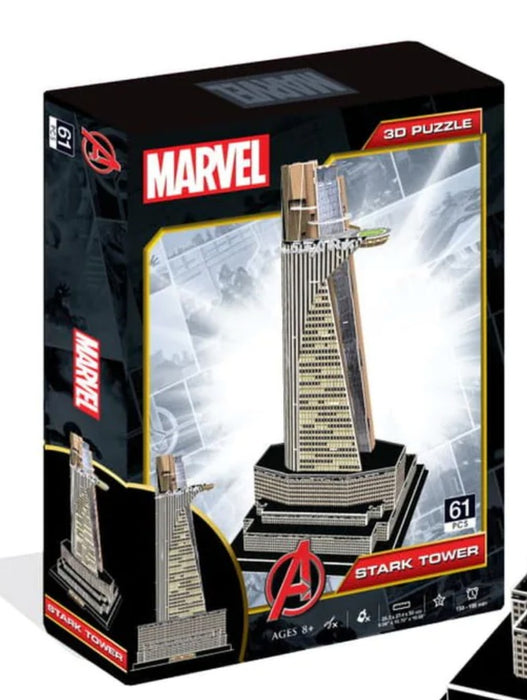 4D - Marvel Stark Tower 3D Puzzle