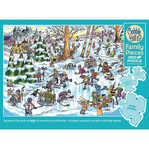 Cobble Hill - Hockey Town (350-Piece Puzzle) - Limolin 