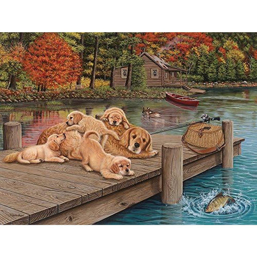 Cobble Hill - Lazy Day On The Dock (1000-Piece Puzzle) - Limolin 