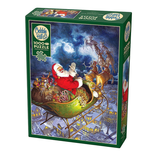 Cobble Hill - Merry Christmas To All (1000-Piece Puzzle) - Limolin 