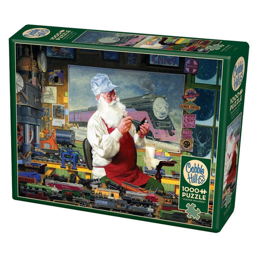 Cobble Hill - Santa's Hobby (1000-Piece Puzzle) - Limolin 
