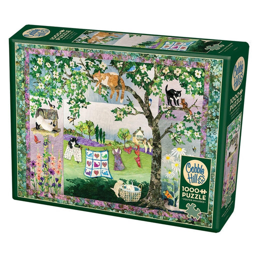 Cobble Hill - Windin The Whiskers (1000-Piece Puzzle) - Limolin 