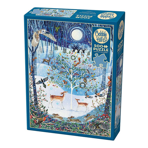 Cobble Hill - Winter Woodland (1000-Piece Puzzle) - Limolin 