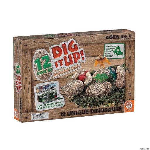 Mindware - Dig It Up! 12 Days of Dig It Up - Dinosaur Eggs Toy - Limolin 
