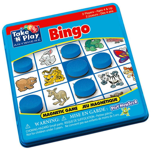 Play Monster - Bingo Game Tin (Bilingual) - Limolin 