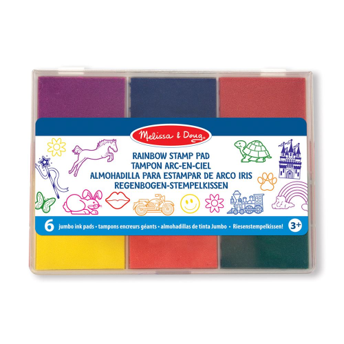 Melissa & Doug - Rainbow Stamp Pad (8L)