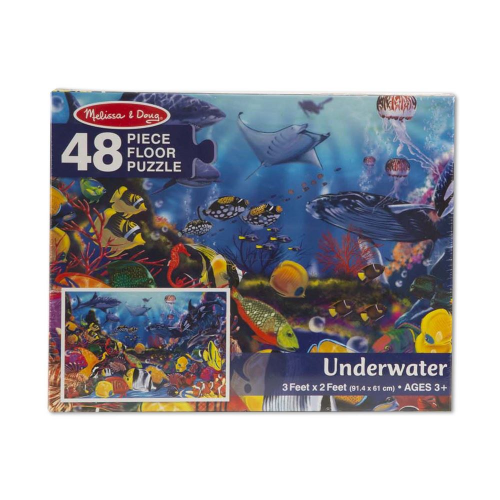 Melissa & Doug - Underwater Floor Puzzle - 48 Pieces