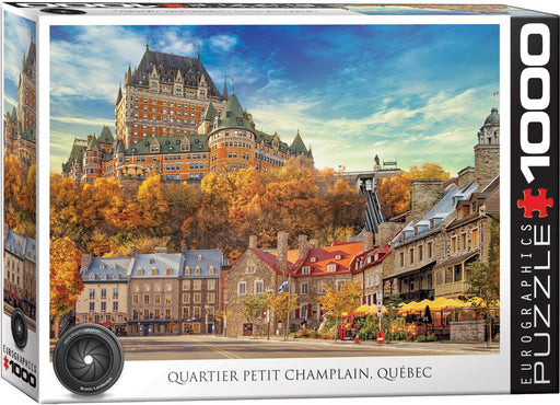 Eurographics - Quartier Petit Champlain, Québec (1000pc Puzzle)