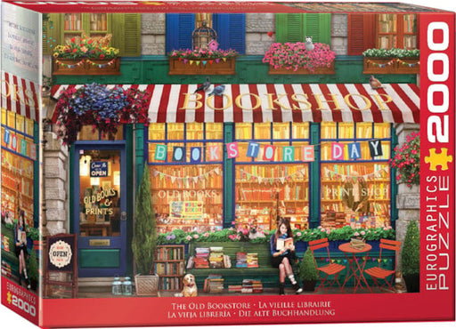 Eurographics - The Old Bookstore by Artbeat Studio (2000 Piece Puzzles)