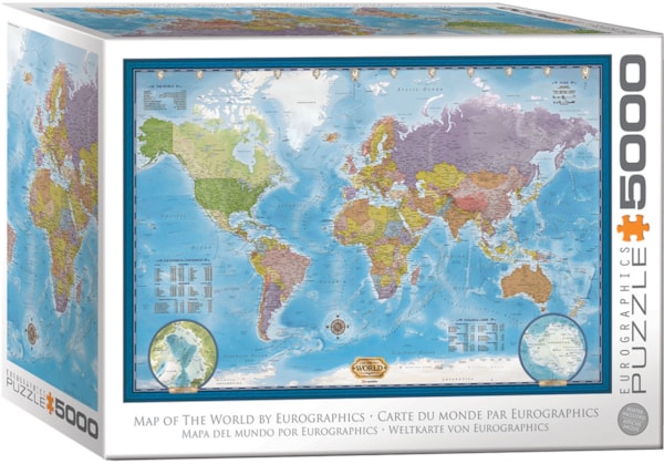 Eurographics - Map of the World (5000-Piece Puzzles)