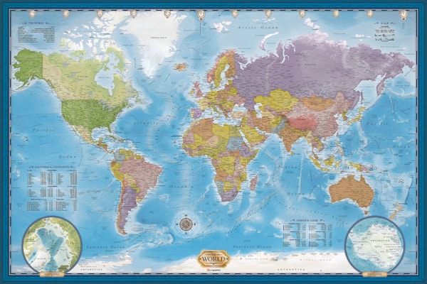 Eurographics - Map of the World (5000-Piece Puzzles)