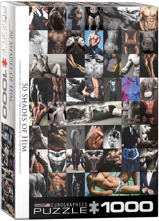 Eurographics - 50 Shades Of Him (1000-Piece Puzzle) - Limolin 