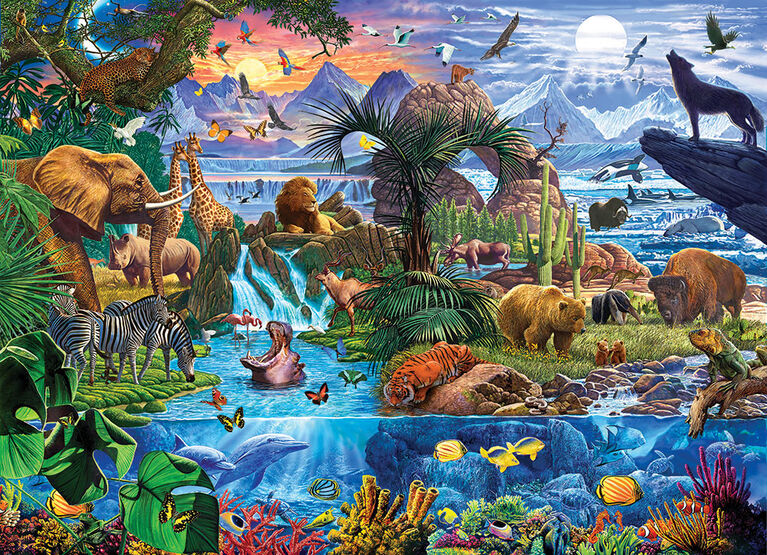 Eurographics - Animals of the World by Steve Crisp (5000-Piece Puzzles)