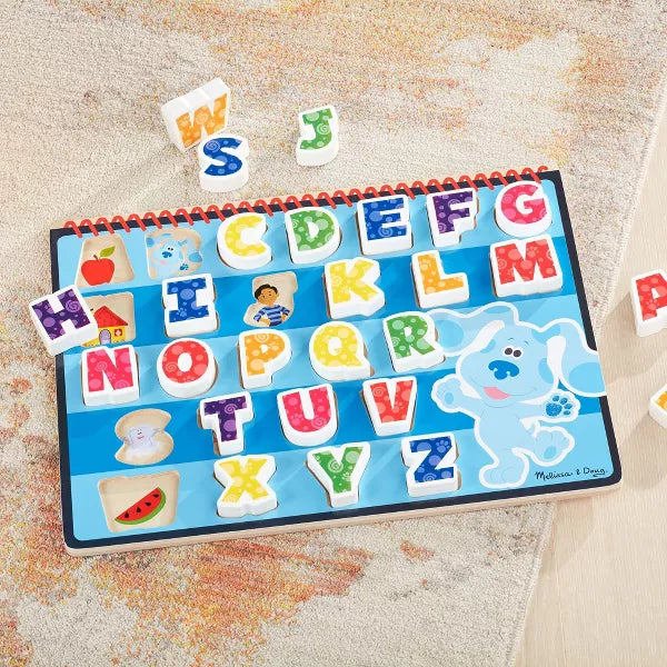 Melissa & Doug - Puzzle - Wood - Chunky - Blues Clues & You - Alphabet (6L)