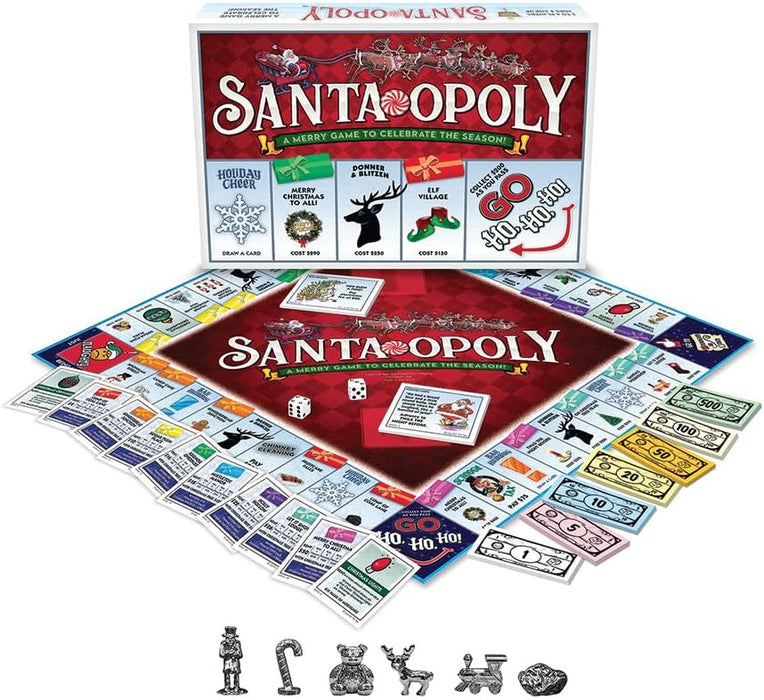 Late For The Sky - Santa-Opoly Board Game
