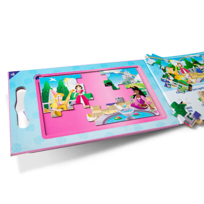 Melissa & Doug - TAKE ALONG MAGNETIC PUZZLES - PRINCESSES