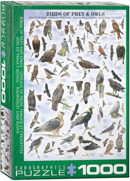 Eurographics - Birds of Prey & Owls (1000-Piece Puzzle)