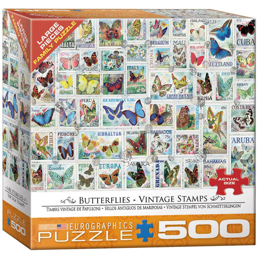 Eurographics - Butterflies, 500Pc (1000-Piece Puzzle)