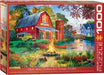 Eurographics - Campfire By The Barn (1000-Piece Puzzle) - Limolin 