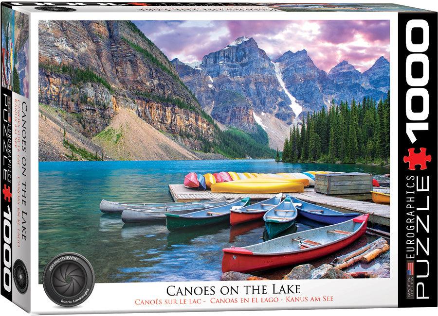 Eurographics - Canoes On The Lake (1000-Piece Puzzle) - Limolin 