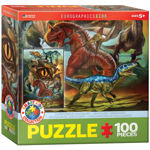 Eurographics - Carnivorous Dinosaurs (100pc Puzzle)