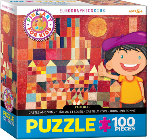 Eurographics - Castle and Sun by Paul Klee (100pc Puzzle)