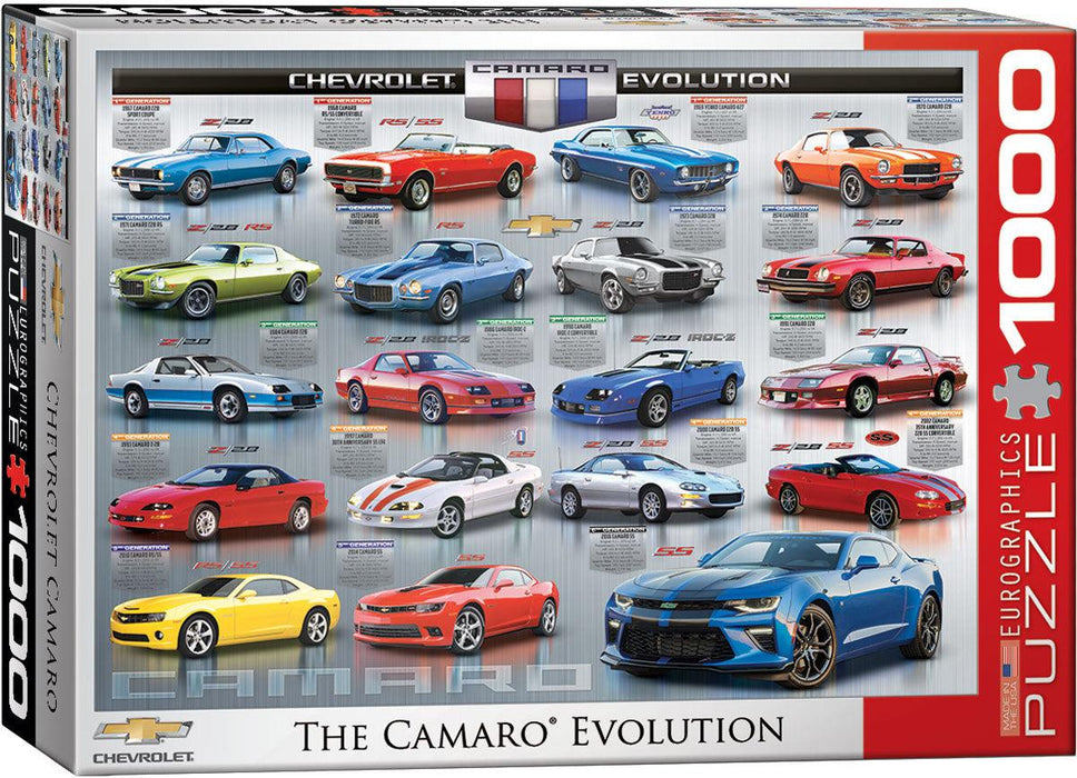 Eurographics - Chevrolet Camaro Evolution (1000-Piece Puzzle) - Limolin 