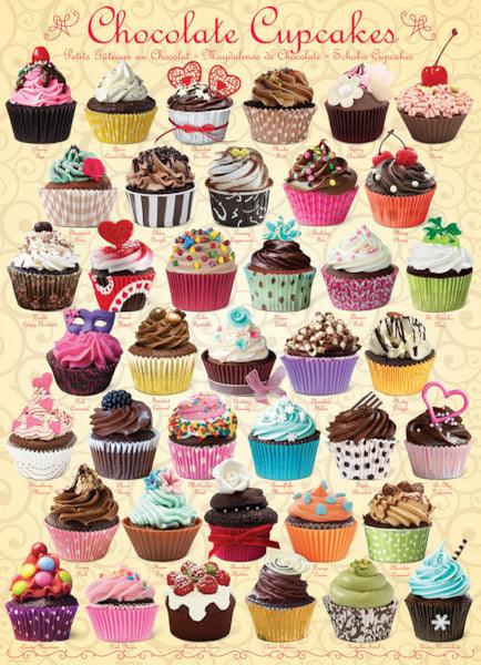 Eurographics - Chocolate Cupcakes (1000-Piece Puzzle)