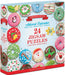 Eurographics - Christmas Donuts Advent Calendar II (Book Style Advent Calendars (24 mini 50pc Puzzle) )