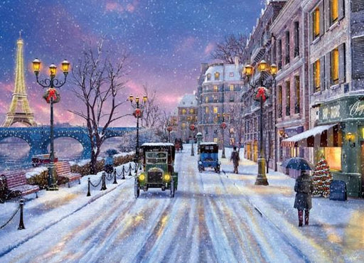 Eurographics - Christmas Eve In Paris (1000-Piece Puzzle)