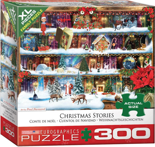 Eurographics - Christmas Stories by Paul Normand (300 pc - XL Puzzle Pieces)