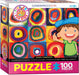 Eurographics - Colour Study of Squares - 100Pc (1000-Piece Puzzle)