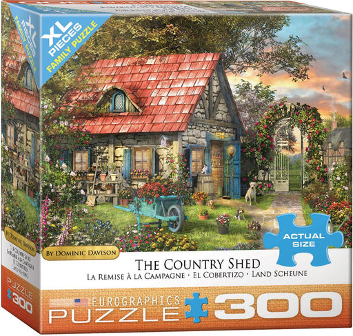 Eurographics - Country Shed by Dominic Davison (300 pc - XL Puzzle Pieces)