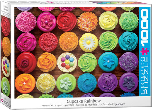 Eurographics - Cupcake Rainbow (1000pc Puzzle)