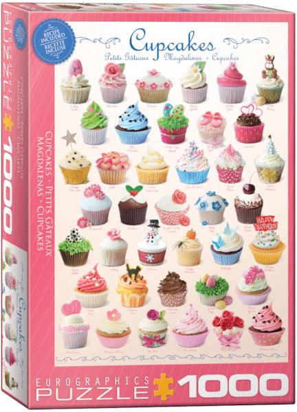 Eurographics - Cupcakes (1000-Piece Puzzle)