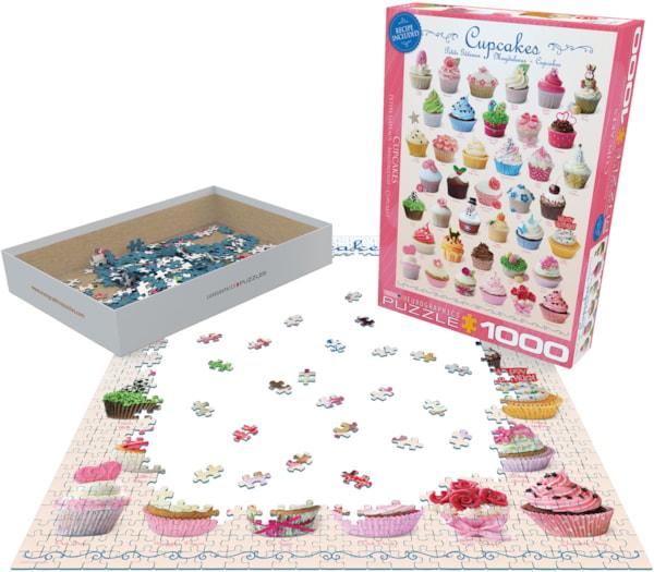 Eurographics - Cupcakes (1000-Piece Puzzle)