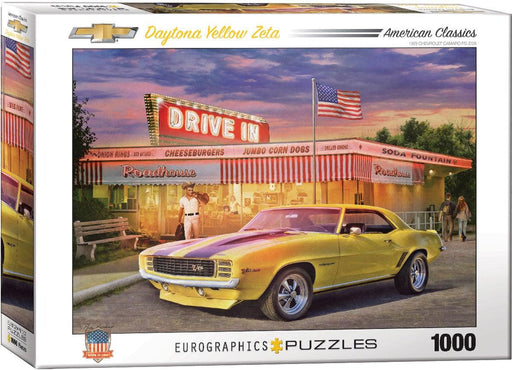 Eurographics - Daytona Yellow Zeta By Nestor Taylor (1000-Piece Puzzle) - Limolin 