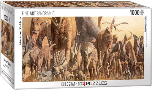 Eurographics - Dinosaurs - Haruo Takino (Panoramic Puzzles)