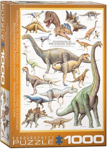 Eurographics - Dinosaurs of The Jurassic Period (1000-Piece Puzzle)