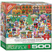 Eurographics - Downtown Holiday Festival (500-Piece Puzzle)