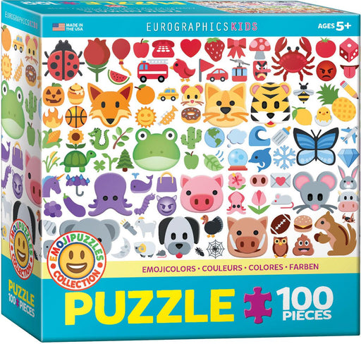 Eurographics - EMOJIColors Emojipuzzles 100pc (100pc Puzzle)