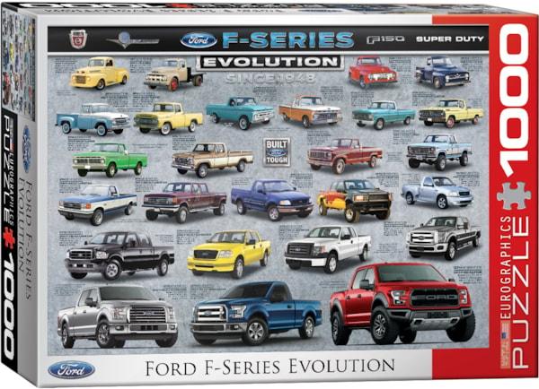 Eurographics - Ford F-Series Evolution (1000-Piece Puzzle)