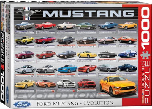 Eurographics - Ford Mustang Evolution (1000-Piece Puzzle)