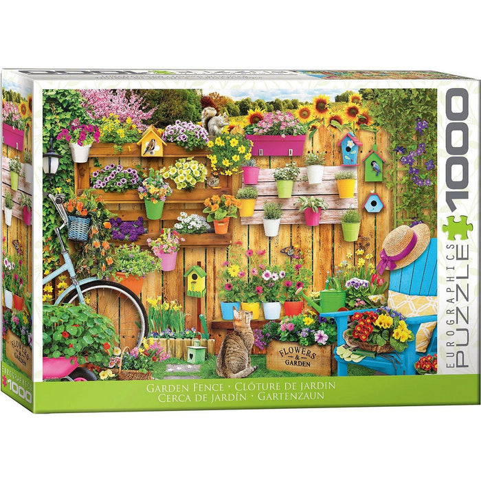 Eurographics - Garden Flowers (1000-Piece Puzzle) - Limolin 