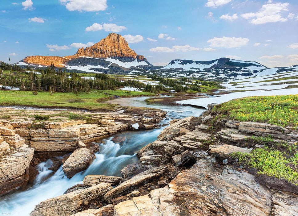 Eurographics - Glacier National Park (1000-Piece Puzzle)