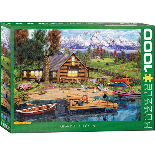 Eurographics - Grand Teton Cabin (1000-Piece Puzzle) - Limolin 