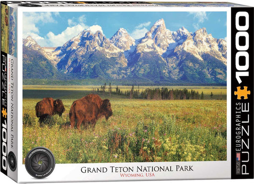 Eurographics - Grand Teton National Park Photography By Steve Hinch (1000-Piece Puzzle)