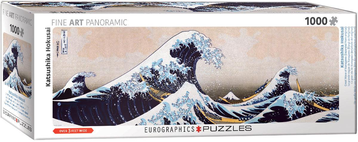 Eurographics - Great Wave of Kanagawa Expanding Upon The Works By Katsushika Hokusai (1000-Piece Puzzle)