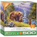 Eurographics - Grizzly Cubs by Jan Patrik (500 pc - Large Puzzle Pieces)