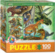 Eurographics - Herbivorous Dinosaurs (100pc Puzzle)